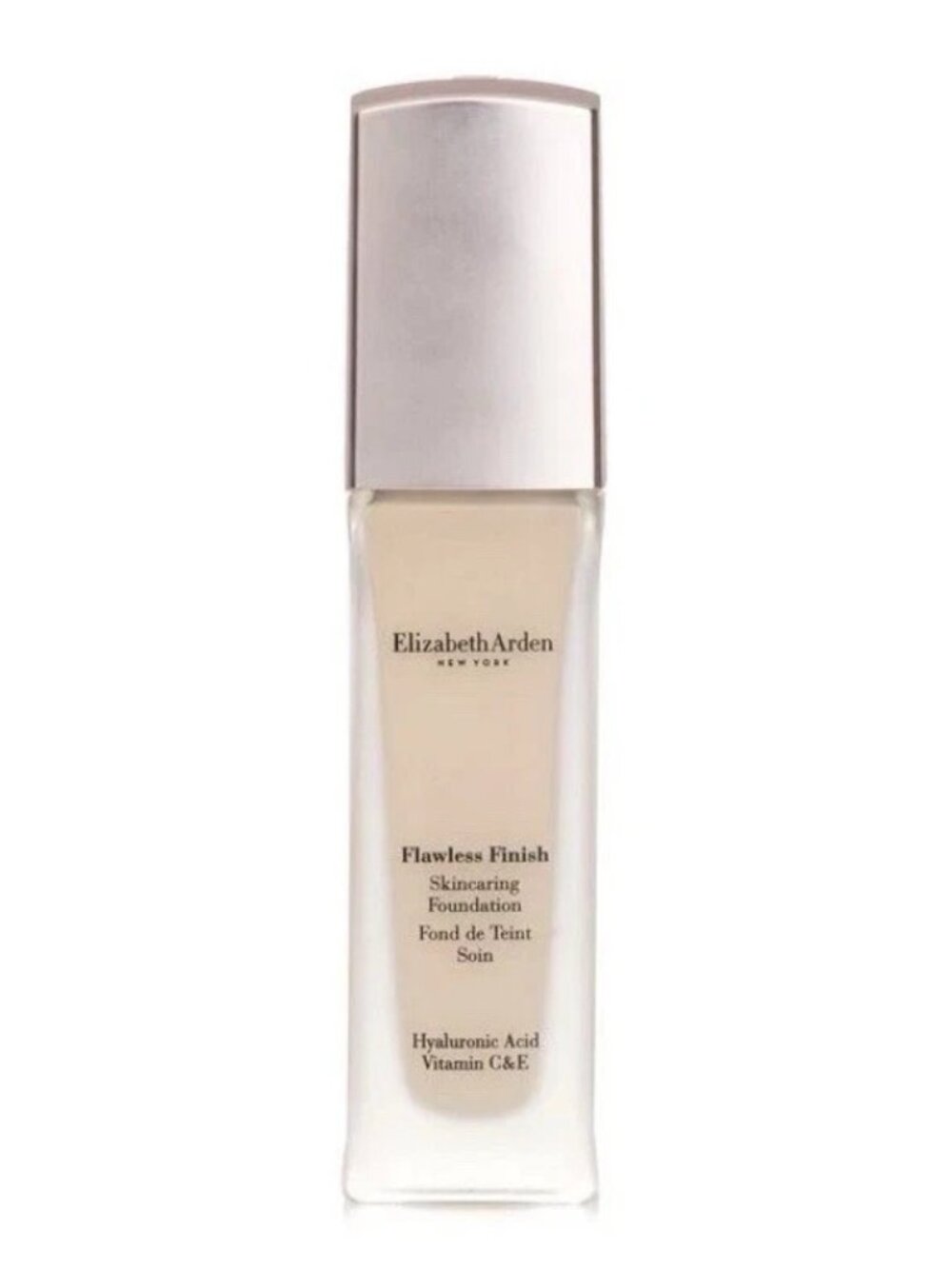 Elizabeth Arden Flawless Finish Skincaring Foundation 120W Warm Beige New